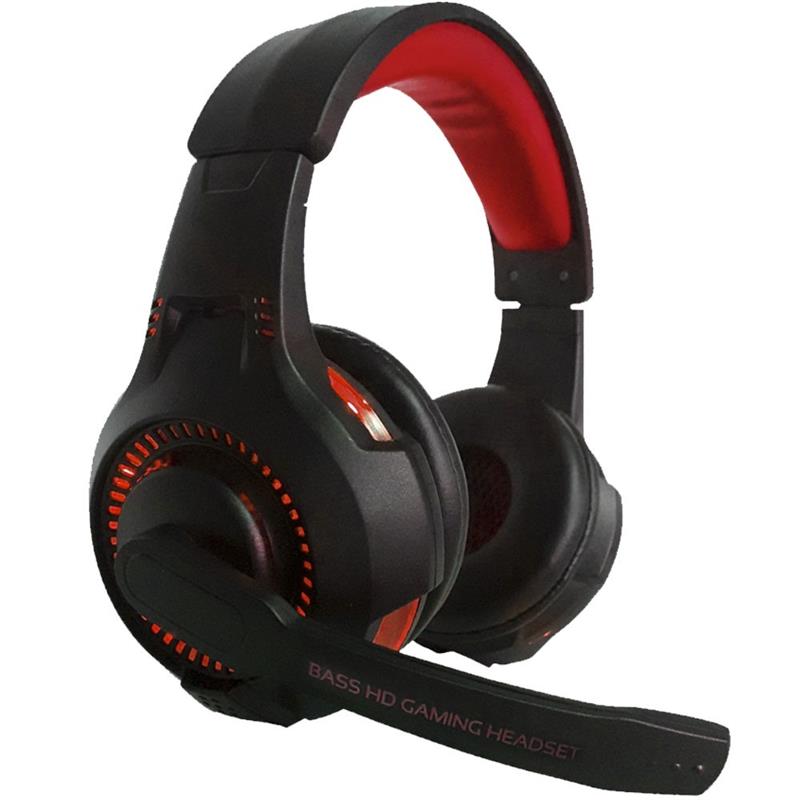 NETMAK AURICULAR VENGER GAMER LED LIGHTS