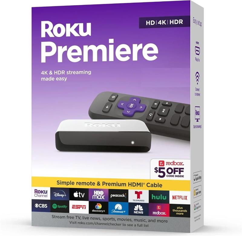 ROKU 3920RW PREMIERE 4K/HDR