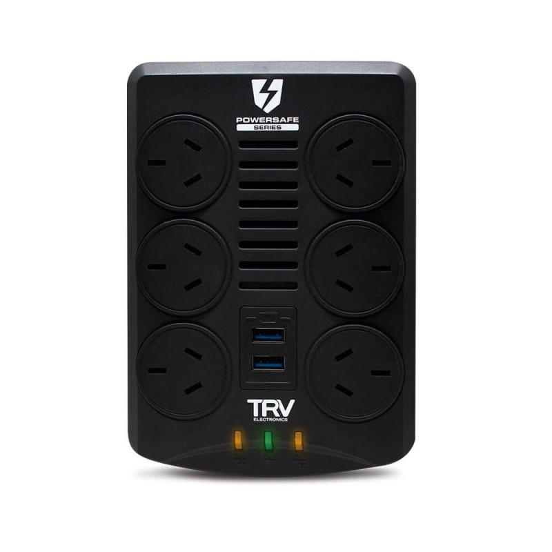 ESTABILIZADOR TRV POWERSAFE AV 1000VA 6X220V