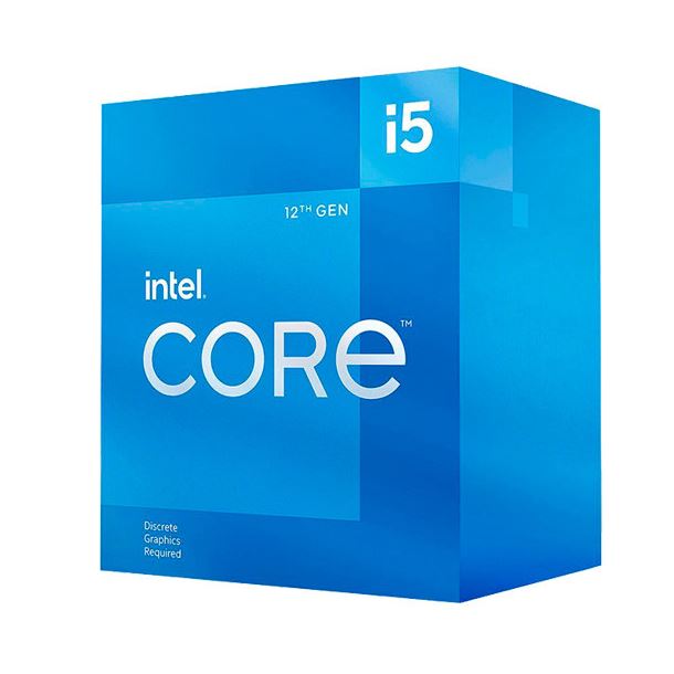 CPU INTEL CORE I5-12400F 4.40GHZS1700 S/VIDEO