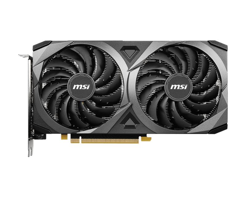 PLACA MSI GEFORCE RTX 3060 VENTUS 2X OC 12GB GDDR6