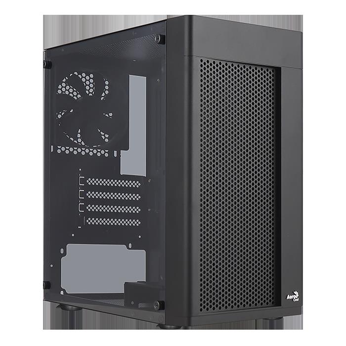 GABINETE AEROCOOL HEXFORM-G-BK-V2 (MICRO-ATX/MINI-ITX) (3FAN/VIDRIO/GPU 296MM)