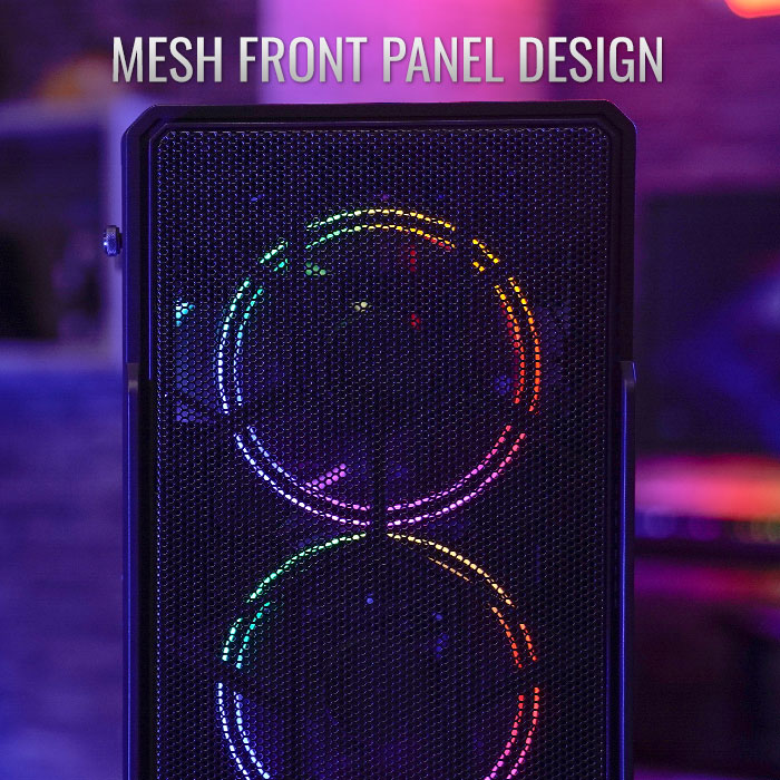 GABINETE AEROCOOL ORE SATURN FRGB-G-BK-V2 (ATX/MICRO-ATX/MINI-ITX) (4FAN/VIDRIO/GPU 371MM)