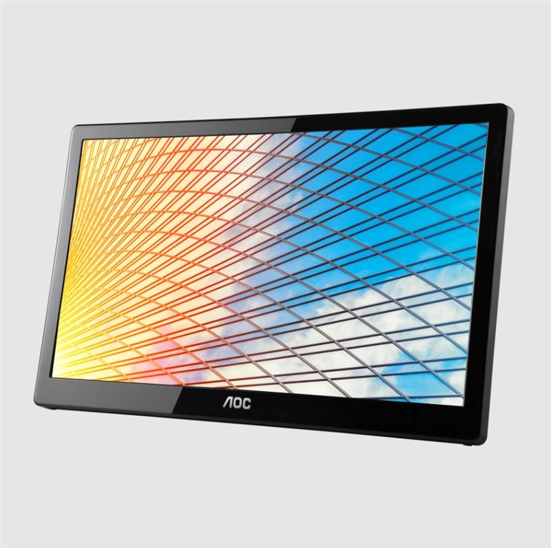 MONITOR PORTATIL AOC /15,6" (1366x768) /USB 3.0 /SOPORTE VESA 75X75 (BOX BROWN)