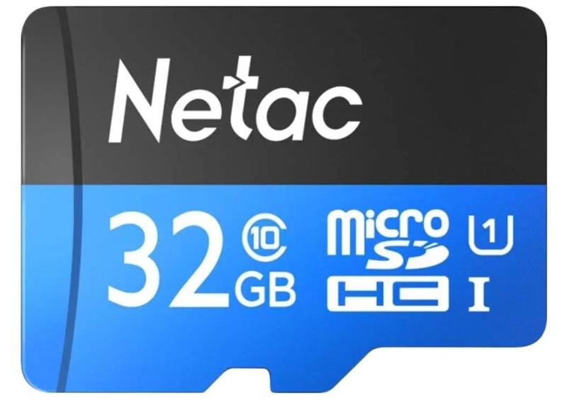 MEMORIA MICROSD 32GB CLASE 10 NETAC P500 STANDAR C/ADAPTER