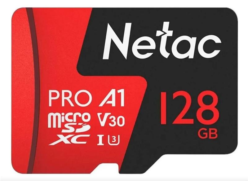 MEMORIA MICROSD 128GB CLASE V30 NETAC P500 EXTREME PRO