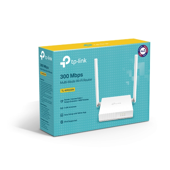TP-LINK WIFI ROUTER 300 N TL-WR820N