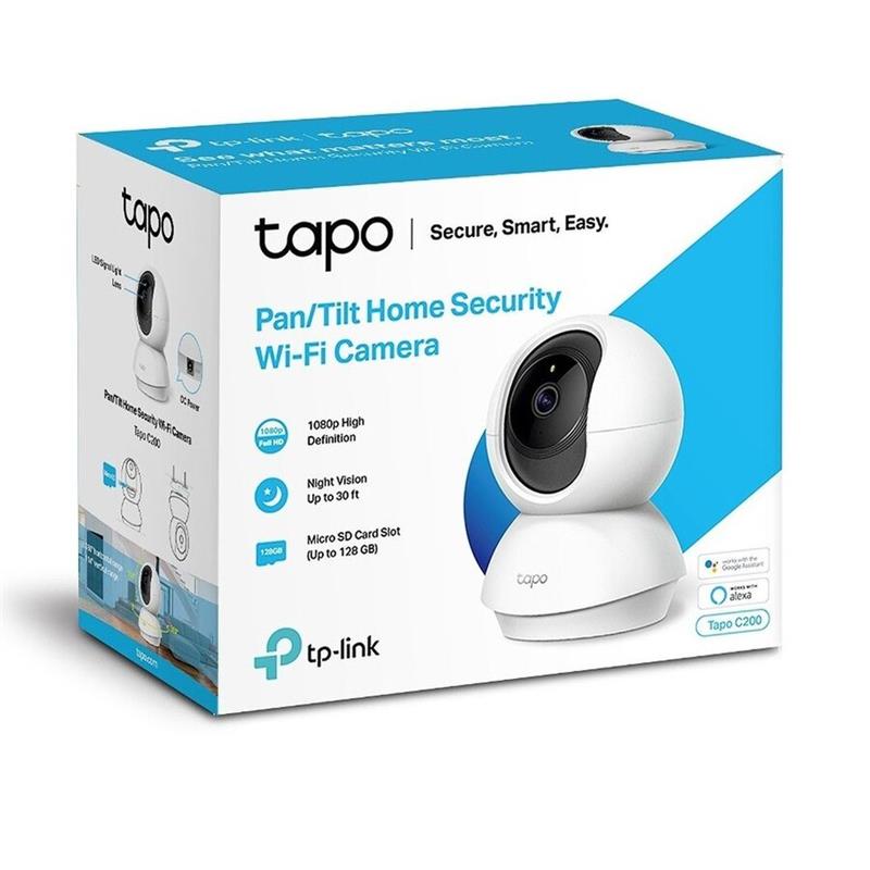 TP-LINK CAMARA IP WIFI FULL HD C/MOVIMIENTO TAPOC200 /INTERIOR