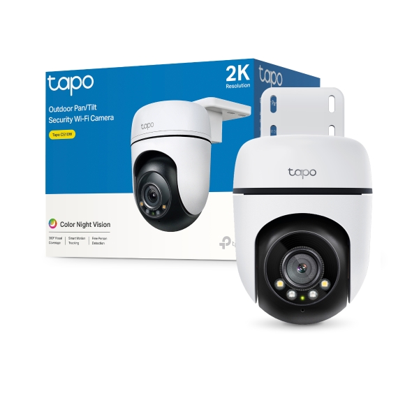 TP-LINK CAMARA IP WIFI 2K C/MOVIMIENTO Y LUZ TAPOC510W /EXTERIOR