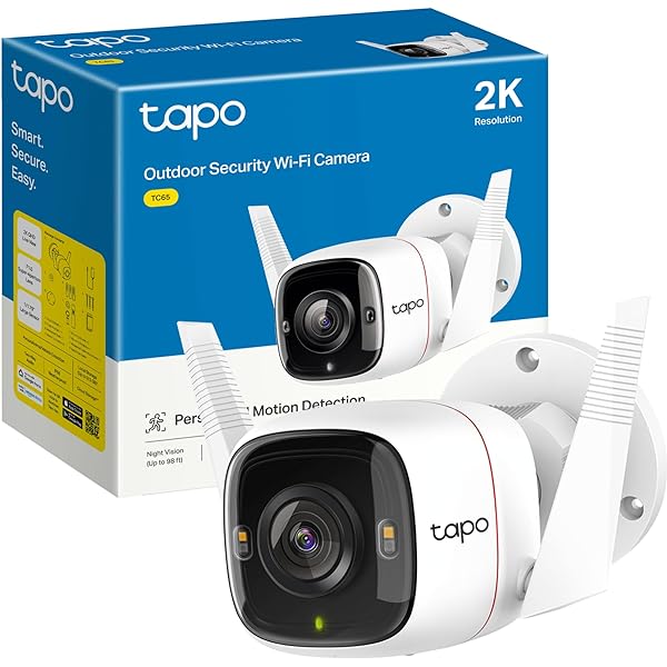 TP-LINK CAMARA IP WIFI 2K TAPOC310 EXTERIOR