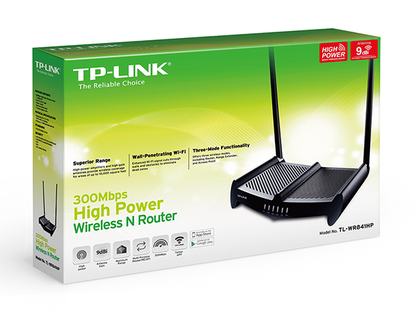 ROUTER ALTA POTENCIA TP-LINK WIFI 300 N WR841HP