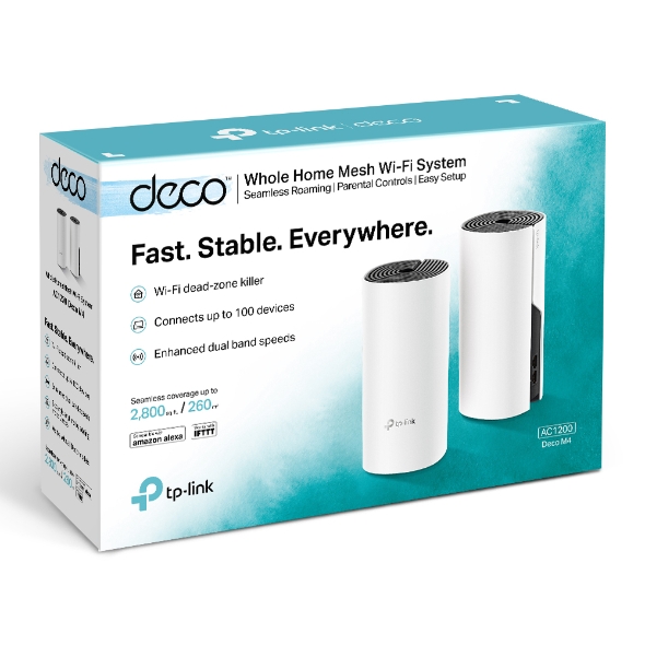TP-LINK DECO M4 MESH WIFI AC1200 (PACK 2)