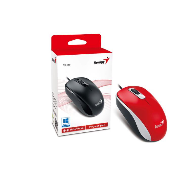 MOUSE GENIUS DX-110 RED G5 / USB