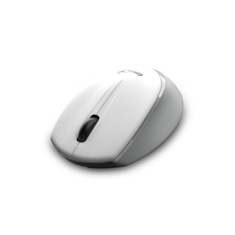 MOUSE GENIUS NX-7009 WHITE GREY / INALAMBRICO USB / BLUEEYE