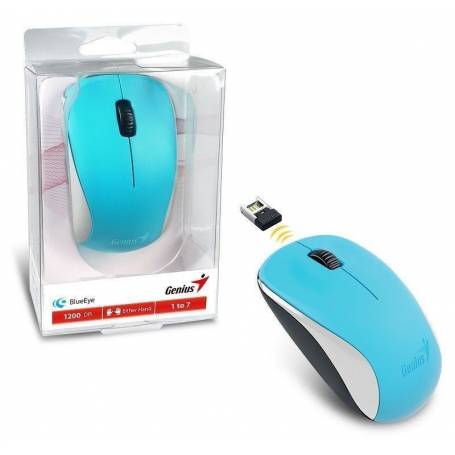 MOUSE GENIUS NX-7000 BLUE G5 / INALAMBRICO USB /BLUEEYE