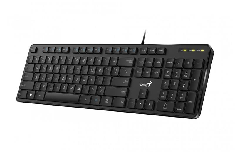 TECLADO GENIUS SLIMSTAR M200 BLACK / USB