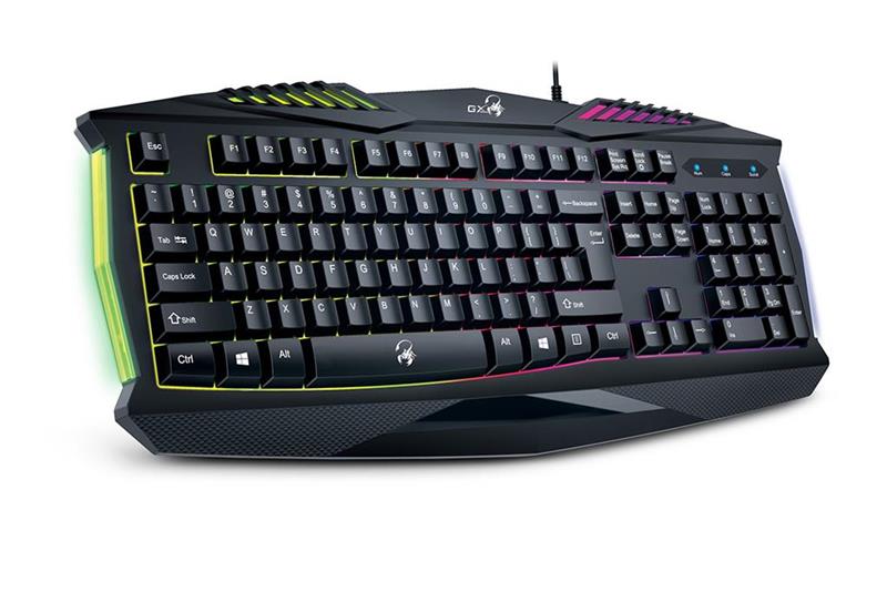 TECLADO GENIUS GX SCORPION K220 / USB / BLACK / GAMING RGB