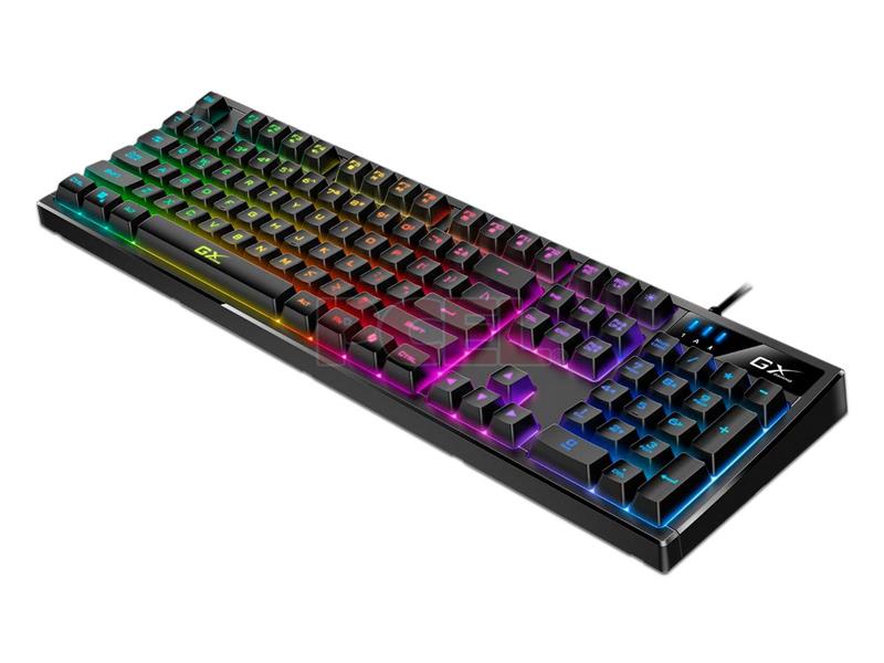 TECLADO GENIUS GX SCORPION k7 / USB / BLACK / GAMING RGB