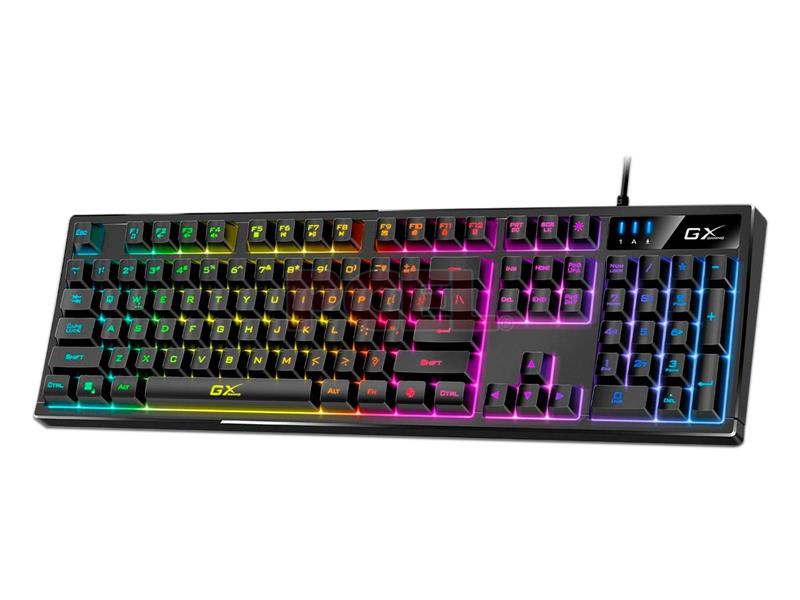 TECLADO GENIUS GX SCORPION k7 / USB / BLACK / GAMING RGB