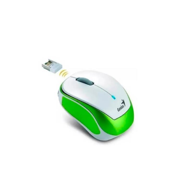 MOUSE GENIUS MICRO TRAVELER 9000R GREEN / INALAMBRICO USB