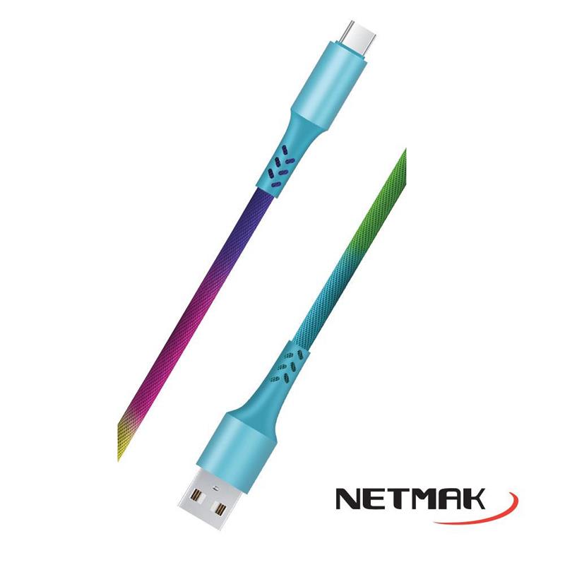 NETMAK CABLE USB A MICRO USB 2A 1M MAGIC SERIES NM-115