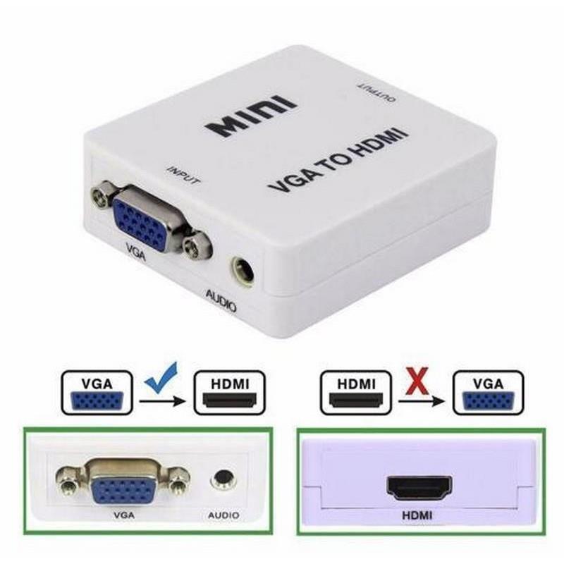 NETMAK CONVERSOR VGA+AUDIO A HDMI NM-HD2