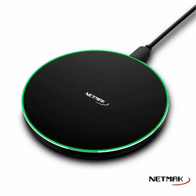 NETMAK BASE DE CARGA INALAMBRICA 10W NM-BC12