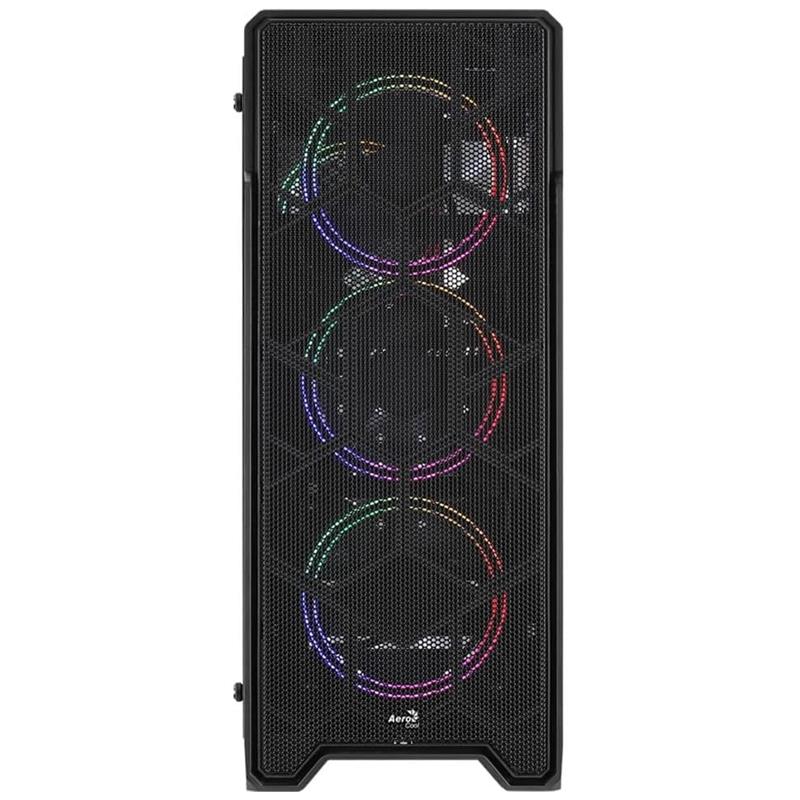 GABINETE AEROCOOL ORE SATURN FRGB-G-BK-V2 (ATX/MICRO-ATX/MINI-ITX) (3FAN/VIDRIO/GPU 371MM)
